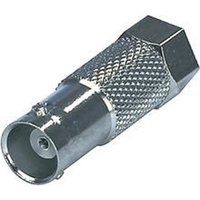Afbeelding van Valueline FC 023 kabeladapter/verloopstukje F BNC Zilver