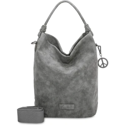 Afbeelding van Fritzi aus Preußen Handtas Schoudertas Bo03 Sunny Hobo Bag Anthra Grijs