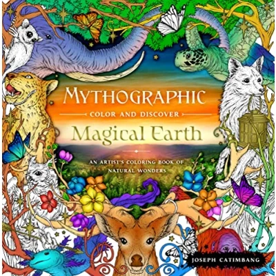 Afbeelding van Mythographic Color and Discover: Magical Earth: An Artist&#039;s Coloring Book of Natural Wonders