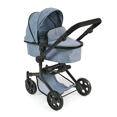 Afbeelding van Bayer Chic 2000 Puppenwagen 2 in 1 Mika Blau