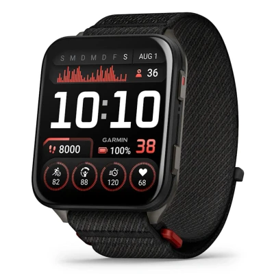 Afbeelding van Garmin Venu X1 GPS smartwatch 2 inch AMOLED scherm Zwart