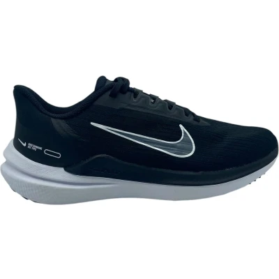 Afbeelding van Nike Performance WMNS AIR Winflo 9 Hardloopschoenen neutraal, Dames, Maat: 40, Black/white/dark smoke grey/pure platinum Kunststof/ textiel