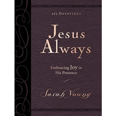 Afbeelding van Jesus Always Large Deluxe: Embracing Joy in His Presence: Presence (a 365 Day Devotional)