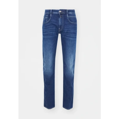 Afbeelding van Replay Anbass Eco Plus Slim fit jeans voor heren, 007, donkerblauw, 33W x 36L