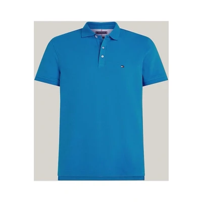 Afbeelding van Tommy Hilfiger SLIM Poloshirt, Heren, Maat: XS, Vibrant indigo