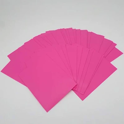 Afbeelding van Docsmagic.de 100 Mat Pink Card Sleeves Standard Size 66 x 91 PKM MTG