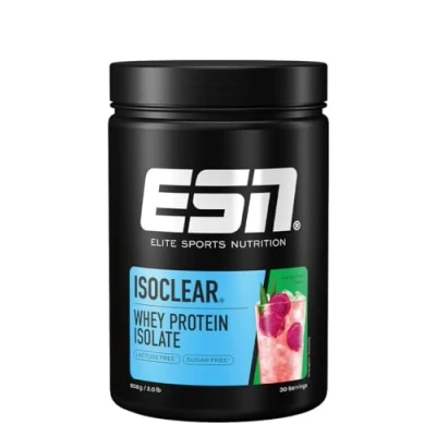 Afbeelding van ESN ISOCLEAR Whey Isolate Proteïnepoeder, Cactus Fruit, 908 g, 30 Porties Heldere Wei Poeder Lactosevrij Voor Spieropbouw en Herstel, Gemaakt in Duitsland, Laboratorium Getest