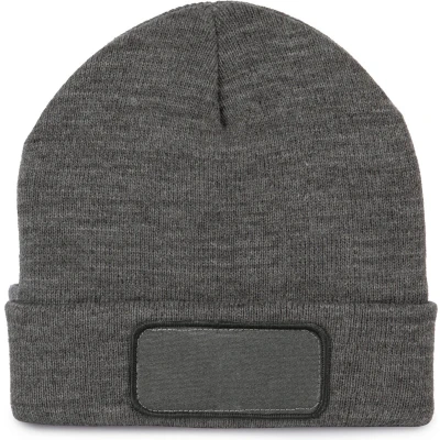 Afbeelding van K up Muts met patch en Thinsulate voering KP894 Grey Heather