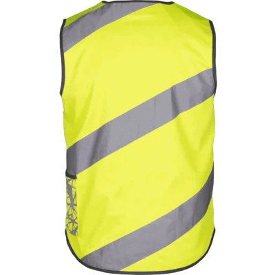Afbeelding van WOWOW Roadie Veiligheidsvestje Fluojas Fietsen hardlopen Small