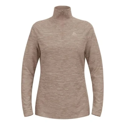 Afbeelding van Odlo Hardloopshirt Dames Lange Mouw Essential Thermal I Sport Shirt Top Midlayer Fitness