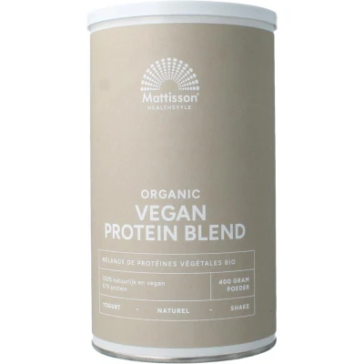 Afbeelding van Mattisson Organic Vegan Protein Blend 67% Bio, 400 gram