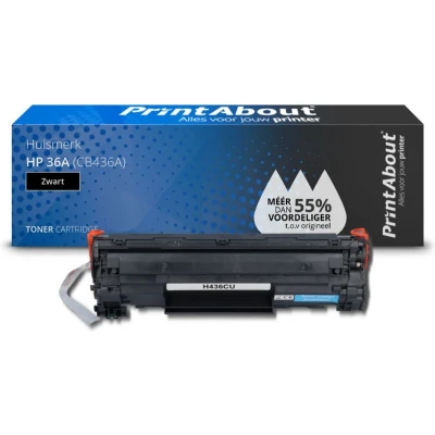 Afbeelding van Huismerk HP 36A (CB436A) Toner Zwart