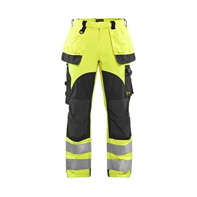 Afbeelding van Blaklader Multinorm werkbroek Inherent 1589 1512 High Vis Geel/Marineblauw D120