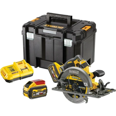Afbeelding van Dewalt DCS579X2 54V XR Flexvolt Cirkelzaag (TSTAK, 2x9,0Ah)