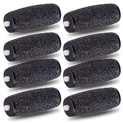 Afbeelding van E Cron compatibele vervangingsrollen met Scholl Velvet Smooth Diamond Express Pedi eelt verwijderaar voetvijl, Extra Hard Grof 8 st.