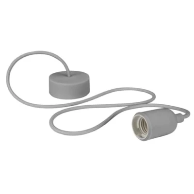 Afbeelding van Pendel Vellight (E27, Siliconen, Grijs)