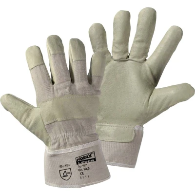 Afbeelding van L+D worky 88 PAWA 1551 Varkens nerfleer Werkhandschoen Maat (handschoen): 10.5, XL Cat II 1 paar