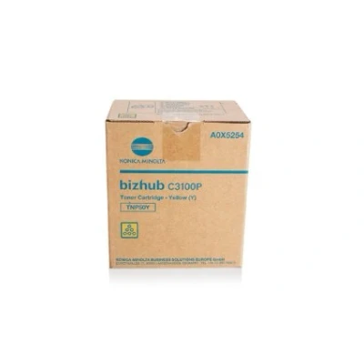 Afbeelding van Konica Minolta A0X5254 (TNP 50Y) Toner Geel