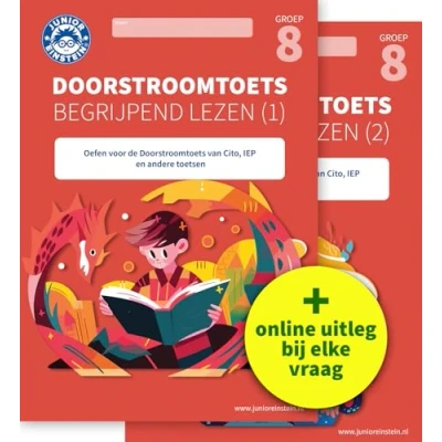 Afbeelding van Doorstroomtoets Begrijpend lezen 1 en 2 (Paperback)