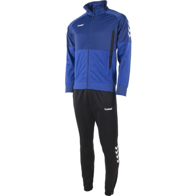 Afbeelding van hummel Junior trainingspak blauw/zwart