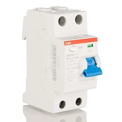 Afbeelding van ABB 2 csf202001r1630 AC Circuit Breaker, polen, 63 A stroom, 30 mA Residual, 85 mm H x 69 D 35 W