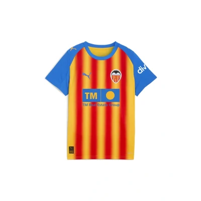 Afbeelding van Valencia CF 25/26 derde shirt, Rood/Geel, Maat 13 14Y PUMA