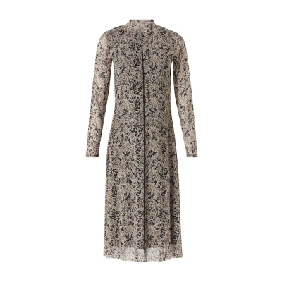 Afbeelding van comma casual identity Jurk, Dames, Maat: 36, Sandstein
