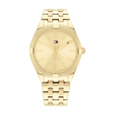 Afbeelding van Tommy Hilfiger Horloge goldcoloured, Dames, Maat: One Size, Gold coloured