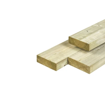 Afbeelding van Noord zweeds Timmerhout Glad Geschaafd 4,4x14,5x360 cm