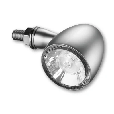 Afbeelding van Kellermann Indicator / Positie licht GELB Bullet 1000 PL mat chroom, zilver voor man