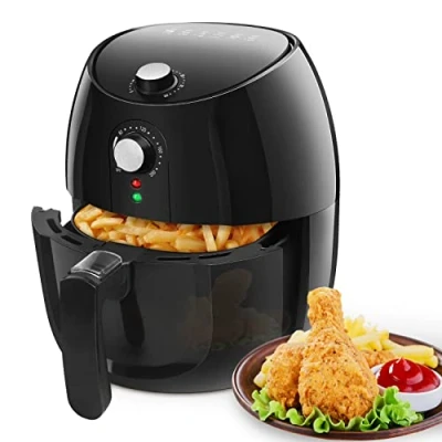 Afbeelding van Aigostar Hayden 30PYC Airfryer Hetelucht Friteuse 3.5L 1500W Zwart