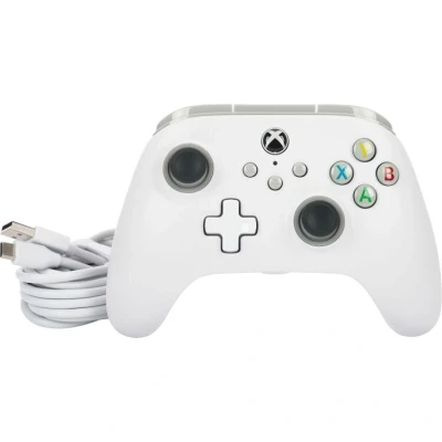 Afbeelding van PowerA Bedrade Controller Xbox Series X + S Wit
