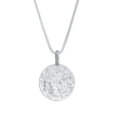 Afbeelding van Kuzzoi Basic Structured COIN Ketting, Heren, Maat: 55, Silber