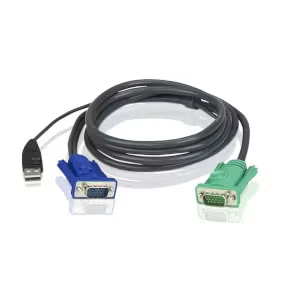 Afbeelding van KVM kabel VGA / USB Aten