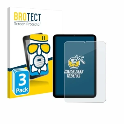 Afbeelding van BROTECT Screenprotector voor Apple iPad Mini 7 2024 Folie Beschermfolie Beschermglas matte (3 Stuks)