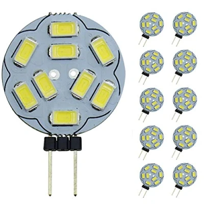 Afbeelding van Pocketman t Dimmable G4 LED lampen, 20 W vervanging voor halogeenlamp, DC 12V 200LM 10 pack, warm wit [energieklasse A +]