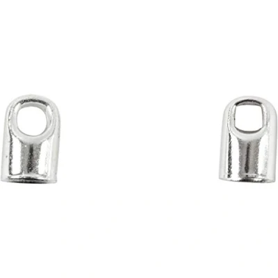 Afbeelding van Creotime Eindkap, d: 4,2 mm, verzilverd, SP, 50 stuks