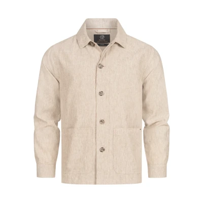Afbeelding van Indicode Jeans Elton Lichte jas, Heren, Maat: Small, Otter