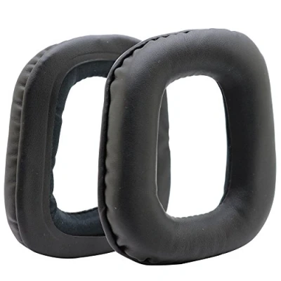 Afbeelding van MMOBIEL Koptelefoon oorkussens earpads geschikt voor: Logitech G35 G930 G430 F430 F450 Surround Gaming Headset / Kunstleer , Zwart