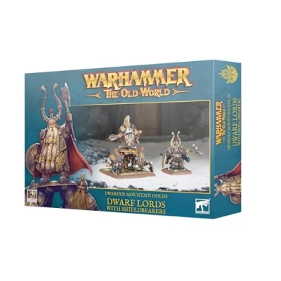 Afbeelding van Dwarfen Mountain Holds: Dwarf Lords With Shieldbearers