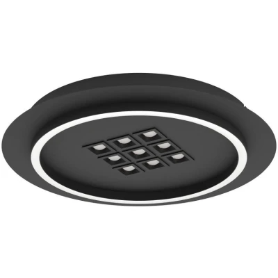 Afbeelding van EGLO Balazote Plafondlamp LED Ø 38 cm Zwart/Wit Instelbaar wit licht Dimbaar