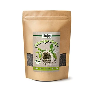 Afbeelding van Biojoy BIO Zwarte Peperkorrels (500 g), Peper heel voor Pepermolen (Piper album)