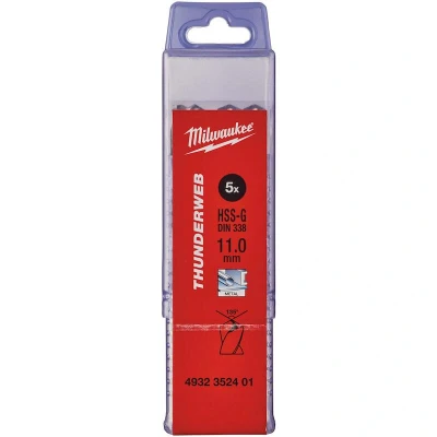 Afbeelding van Metaalboor Hss G Thunderweb 11 X 142 Mm (5 Stuks)