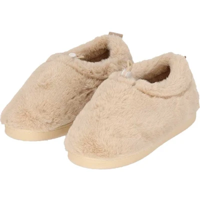 Afbeelding van Apollo Sloffen dames Beige Mules maat 39/40 Pantoffels 40