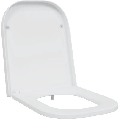 Afbeelding van vidaXL Snelsluiting Toiletbril met Soft Close Duroplast Wit