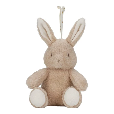 Afbeelding van Little Dutch knuffelkonijn licht &amp; geluid
