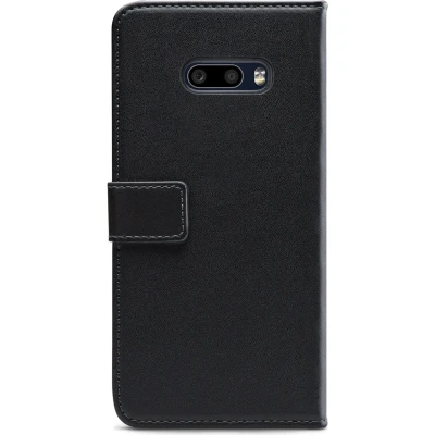 Afbeelding van Mobilize Classic Gelly Wallet Book Case LG G8X ThinQ Black