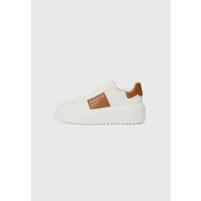 Afbeelding van Hogan Low Top Sneakers White in wit