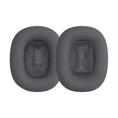 Afbeelding van kwmobile 2x oorkussens geschikt voor Apple AirPods Max Earpads koptelefoon in donkergrijs