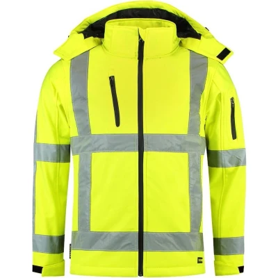 Afbeelding van Tricorp Hi Vis Softshell Jas RWS 403003 Geel Maat 4XL